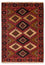 Alfombra Belutsch - 118 x 79 cm - rojo