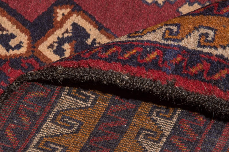 Alfombra Belutsch - 147 x 82 cm - azul