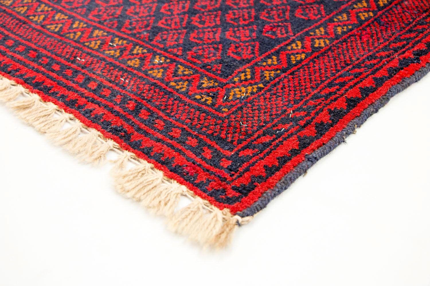Alfombra Belutsch - 122 x 80 cm - rojo