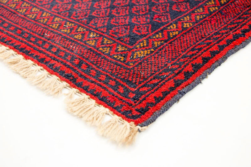 Alfombra Belutsch - 122 x 80 cm - rojo