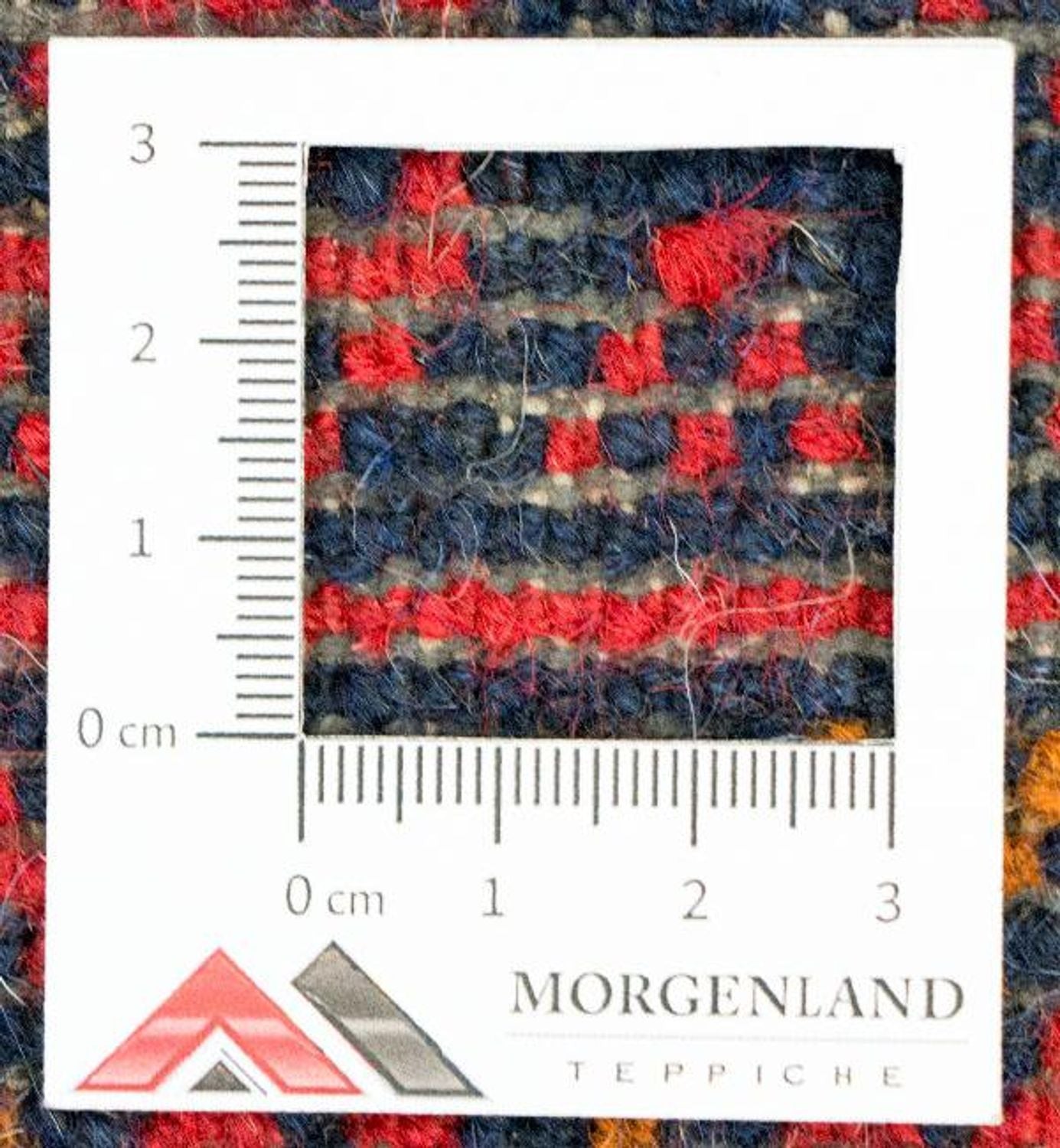 Alfombra Belutsch - 122 x 80 cm - rojo