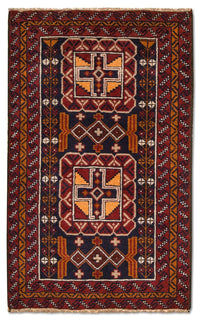 Alfombra Belutsch - 126 x 77 cm - multicolor