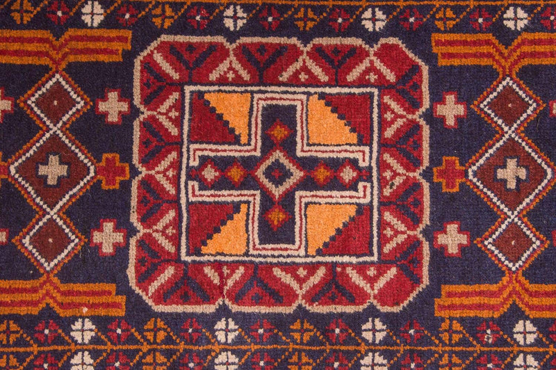 Alfombra Belutsch - 126 x 77 cm - multicolor