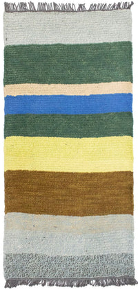 Alfombra de Nepal - 140 x 70 cm - multicolor