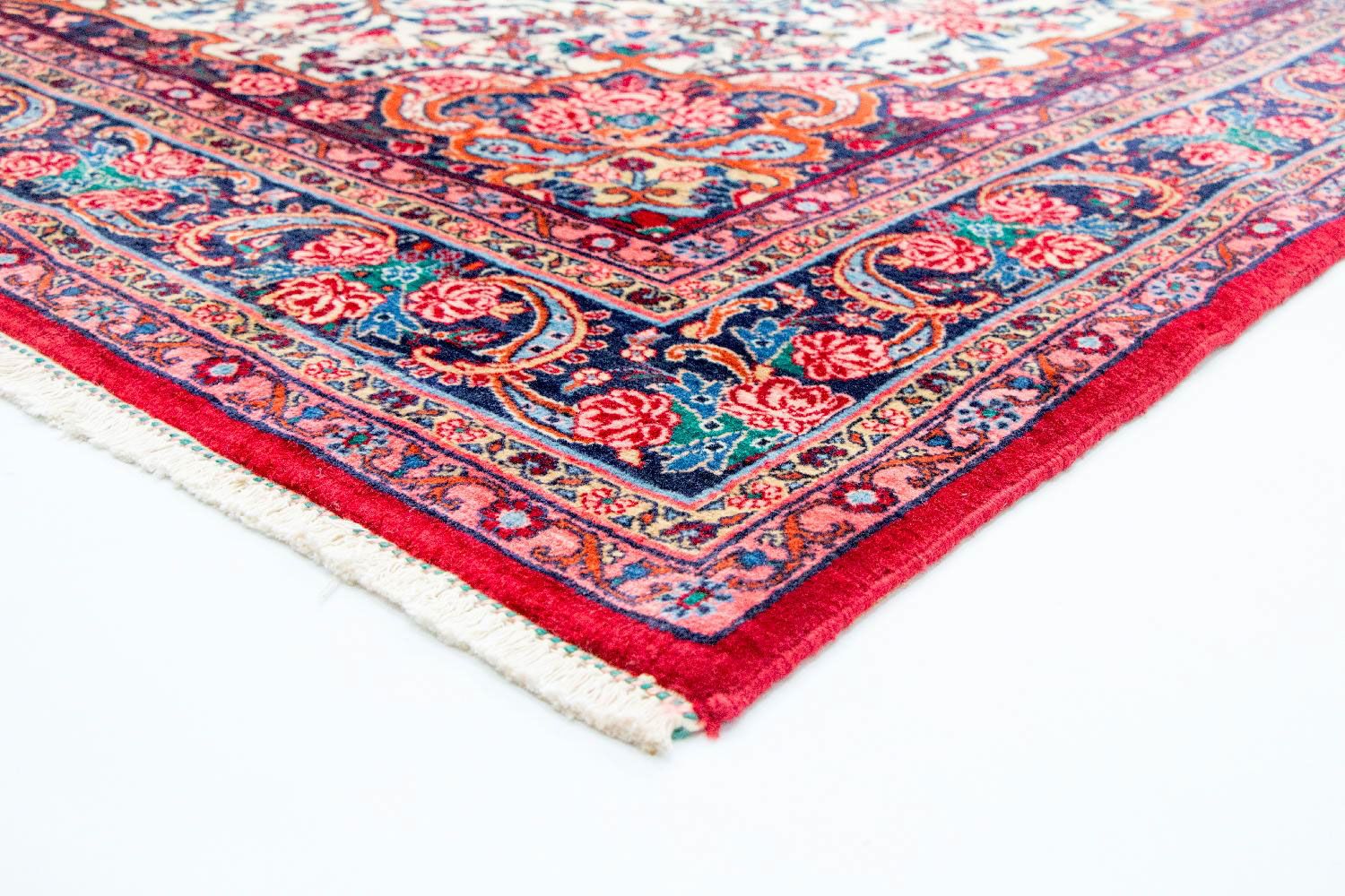 Alfombra persa - Ghom - 333 x 213 cm - beige