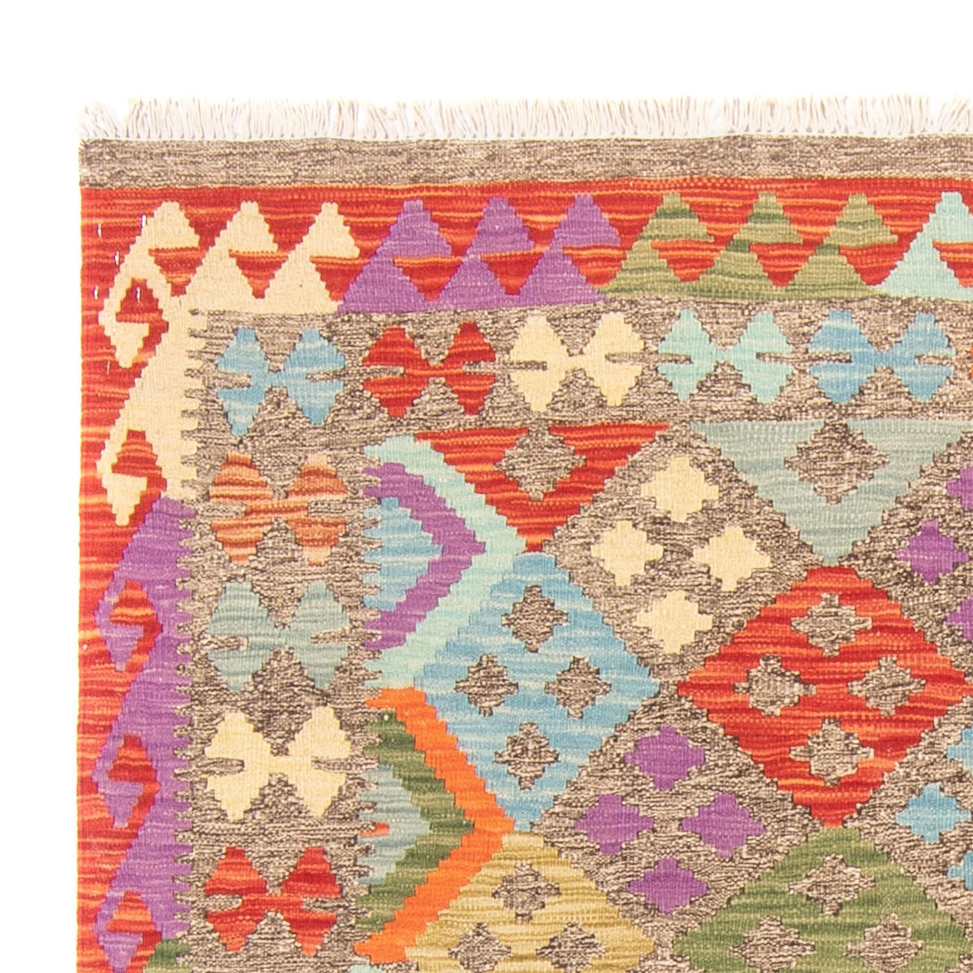 Kilim Maimana Alfombra 206x155cm - Alfombra de lana