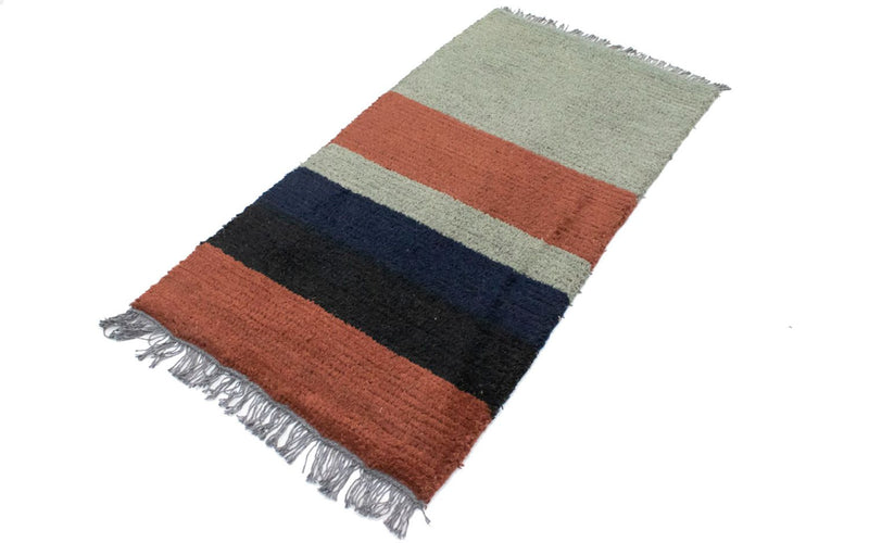 Alfombra de Nepal - 140 x 70 cm - multicolor