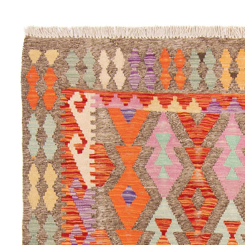 Alfombra Kelim - Splash - 207 x 155 cm - multicolor
