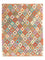 Alfombra Kelim - Splash - 195 x 155 cm - multicolor
