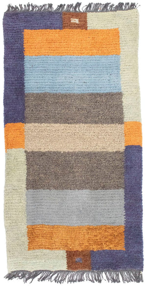 Alfombra de Nepal - 140 x 70 cm - multicolor
