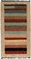 Alfombra de Nepal - 140 x 70 cm - multicolor