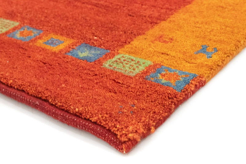 Alfombra Gabbeh - Indus - 243 x 153 cm - naranja