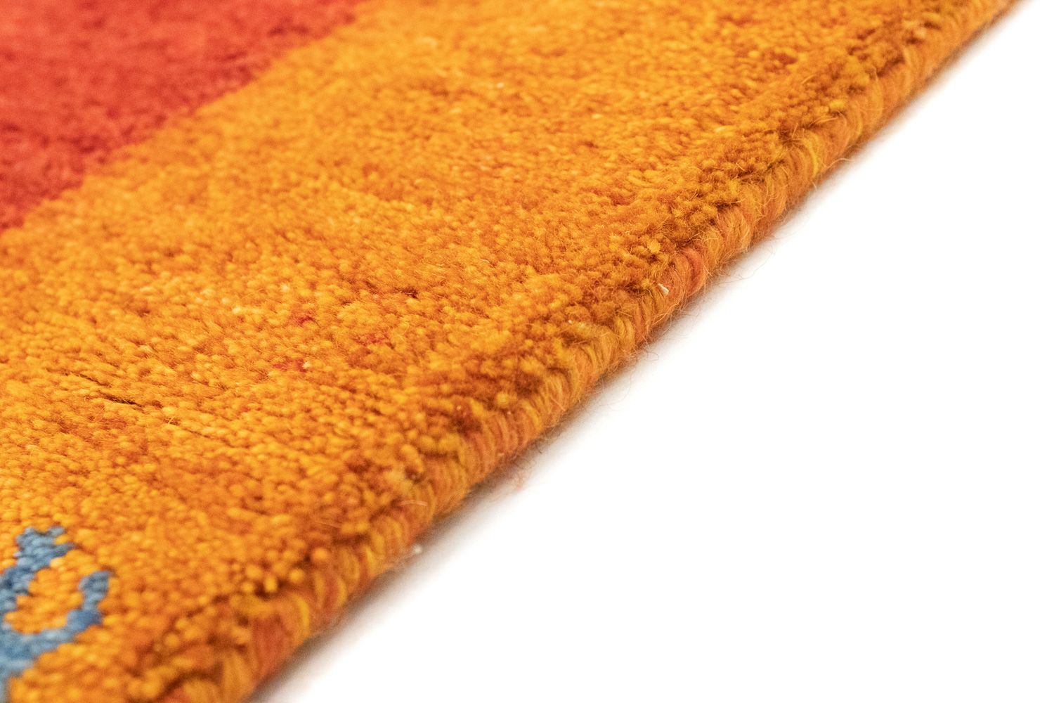 Alfombra Gabbeh - Indus - 243 x 153 cm - naranja