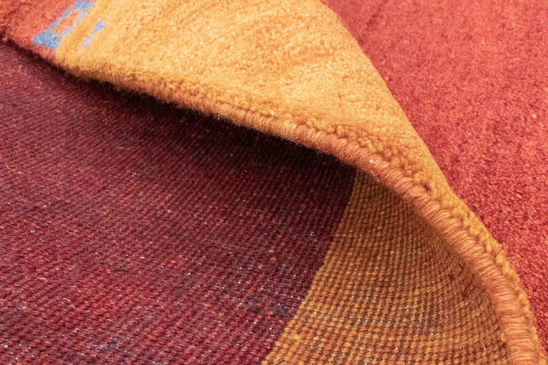 Alfombra Gabbeh - Indus - 243 x 153 cm - naranja