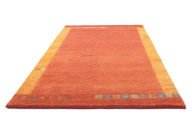 Alfombra Gabbeh - Indus - 243 x 153 cm - naranja