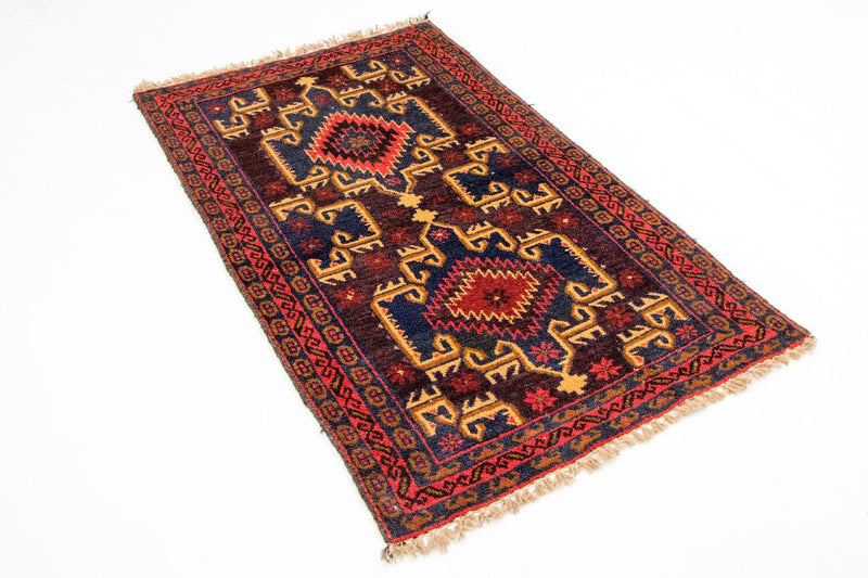 Alfombra Belutsch - 129 x 77 cm - multicolor