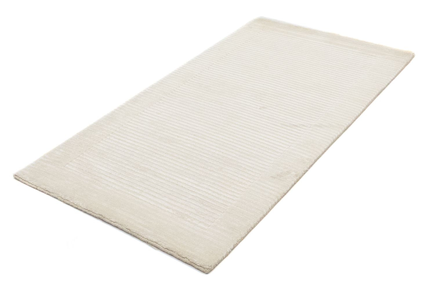 Alfombra de Nepal - 149 x 79 cm - beige