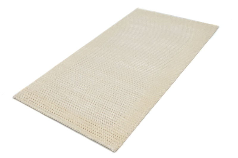 Alfombra de Nepal - 149 x 79 cm - beige