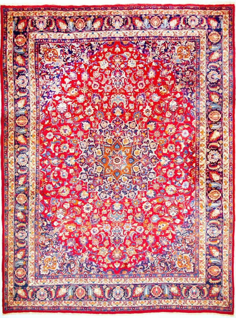 Alfombra persa - Clásica - 396 x 293 cm - rojo