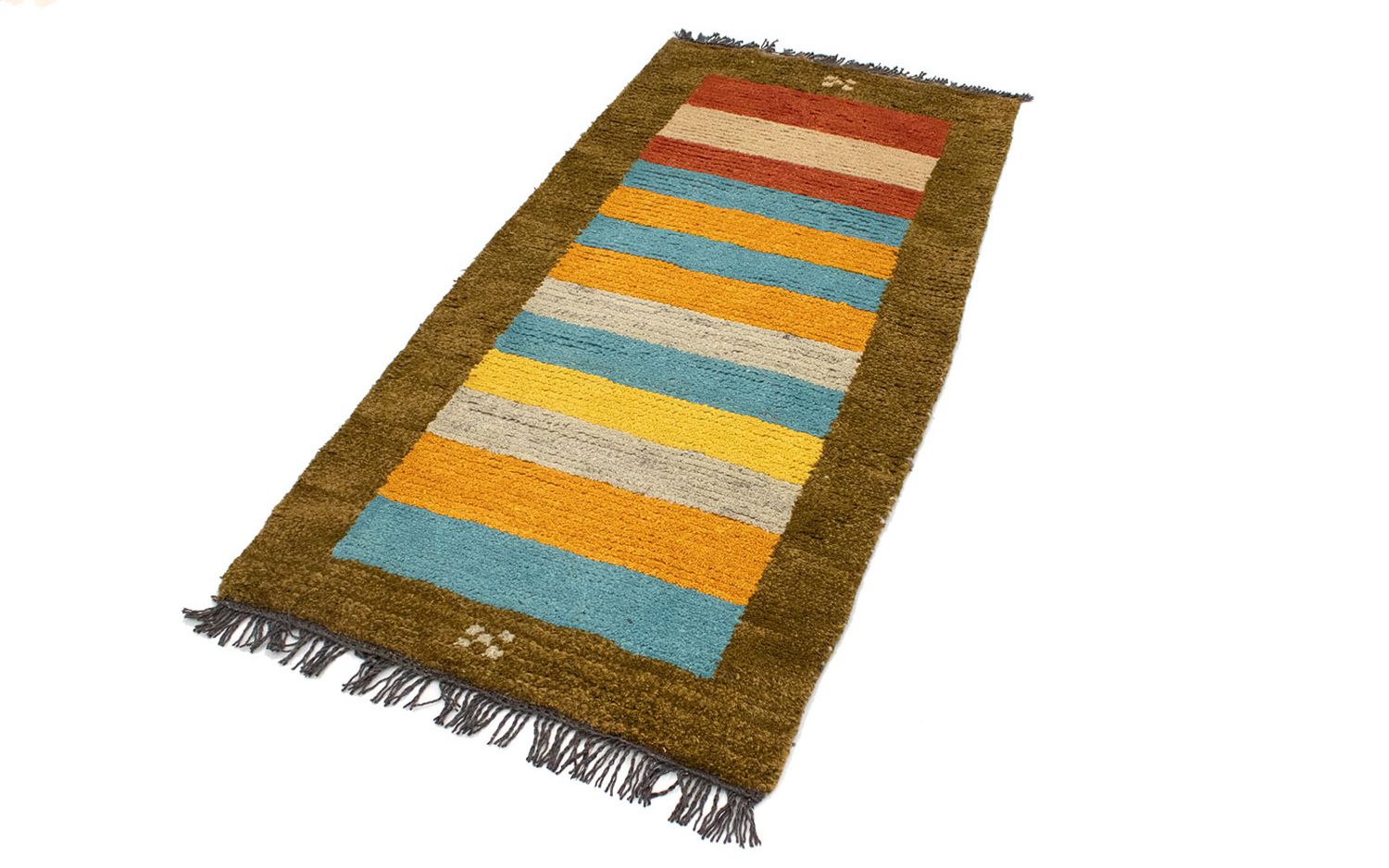 Alfombra de Nepal - 140 x 70 cm - multicolor