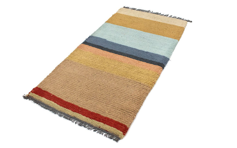 Alfombra de Nepal - 140 x 70 cm - multicolor