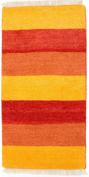 Alfombra Gabbeh - Indus - 140 x 70 cm - colorido