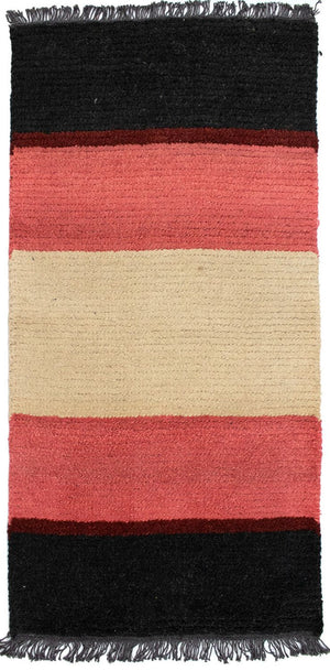Alfombra de Nepal - 140 x 70 cm - multicolor