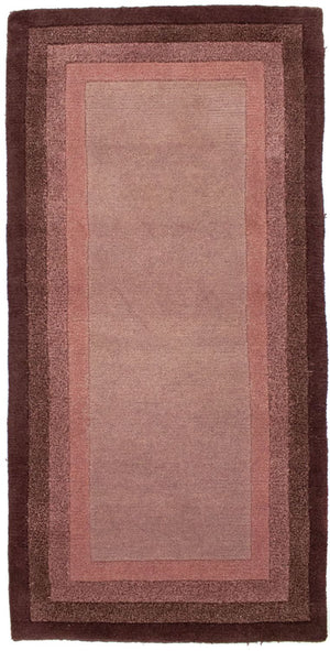 Alfombra de Nepal - 140 x 70 cm - púrpura
