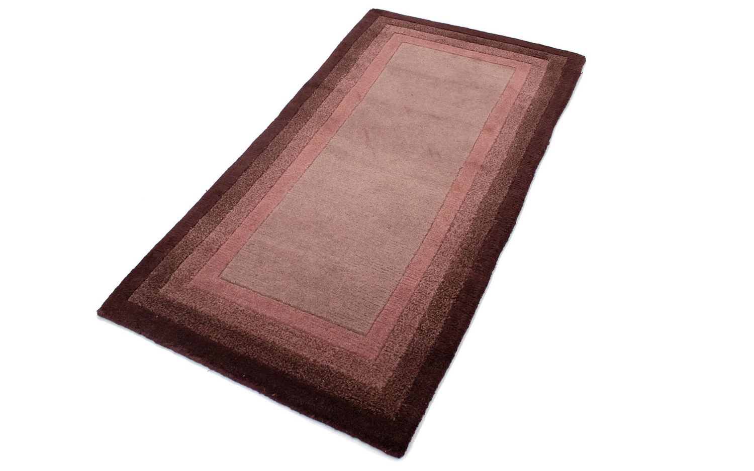 Alfombra de Nepal - 140 x 70 cm - púrpura