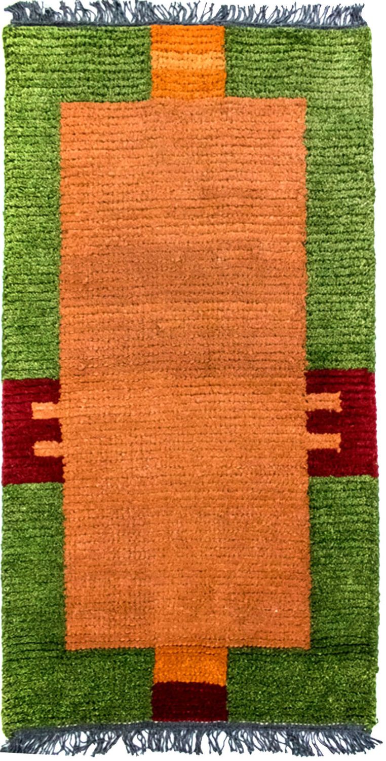 Alfombra de Nepal - 140 x 70 cm - multicolor