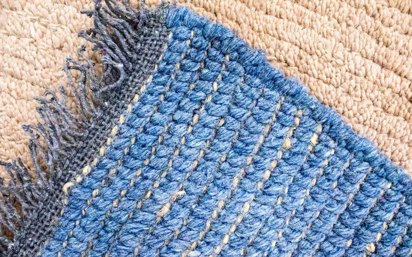 Alfombra de Nepal 140x70cm - Alfombra de lana