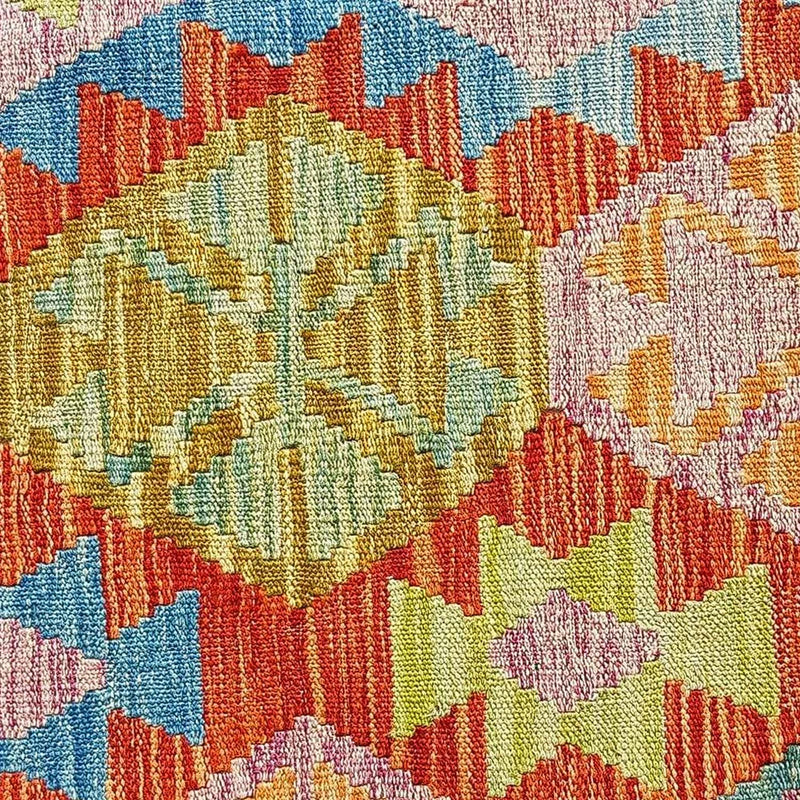 Alfombra Kelim - Splash - 300 x 206 cm - multicolor