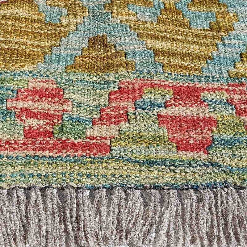 Alfombra Kelim - Splash - 300 x 206 cm - multicolor