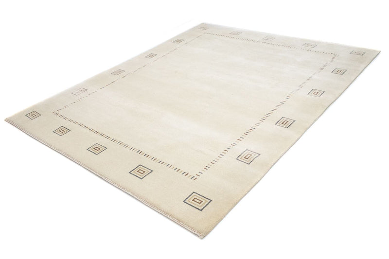 Alfombra Gabbeh - Loribaft Persa - 246 x 192 cm - beige