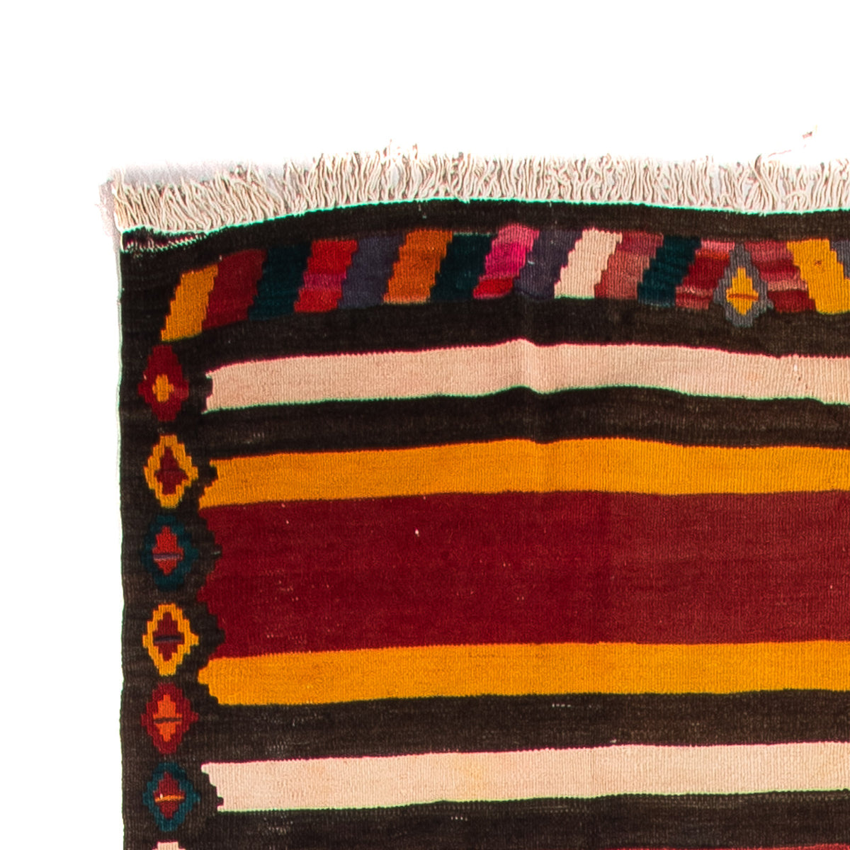 Kilim antiguo Alfombra 145x330cm