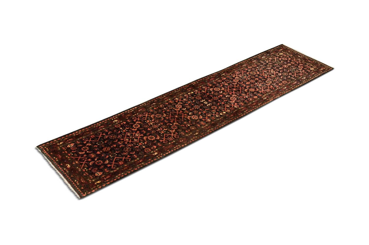 Alfombra de pasillo Alfombra persa - Nómada - 308 x 75 cm - multicolor