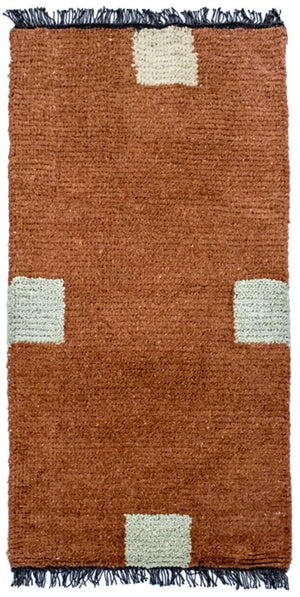Alfombra de Nepal - 140 x 70 cm - multicolor
