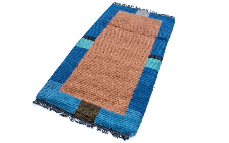 Alfombra de Nepal - 140 x 70 cm - multicolor