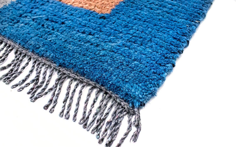 Alfombra de Nepal - 140 x 70 cm - multicolor