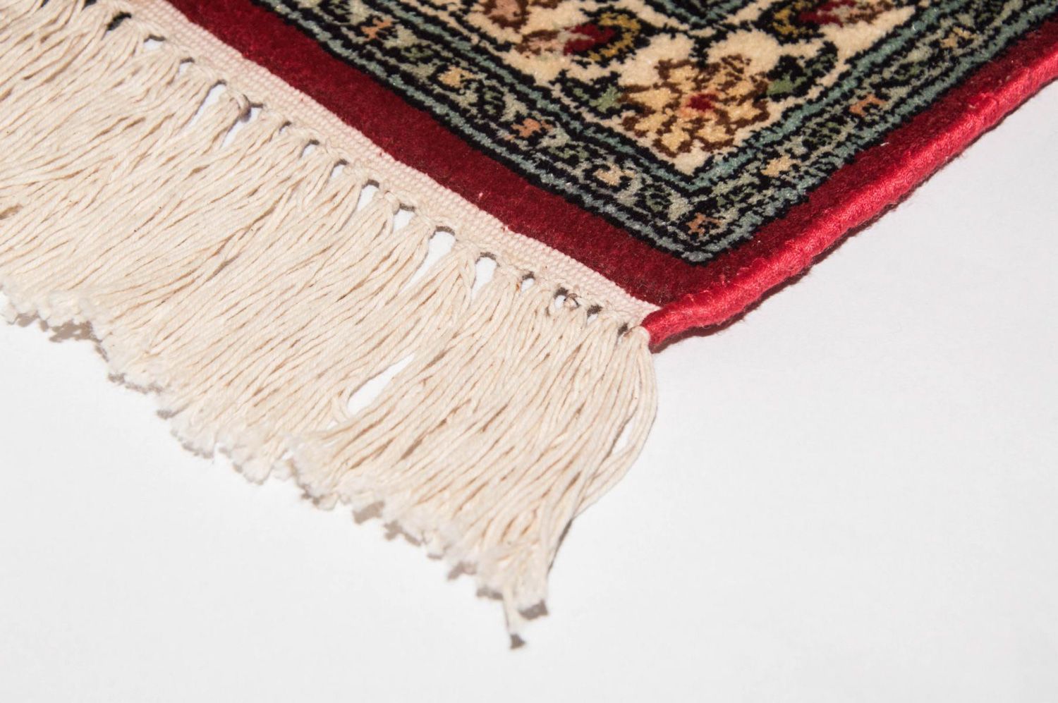 Alfombra de seda - Seda de Cachemira - 311 x 211 cm - rojo