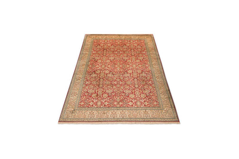 Alfombra de seda - Seda de Cachemira - 311 x 211 cm - rojo
