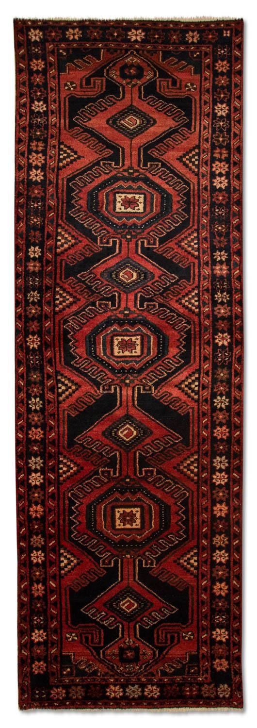 Alfombra de pasillo Alfombra persa - Nómada - 295 x 95 cm - rojo