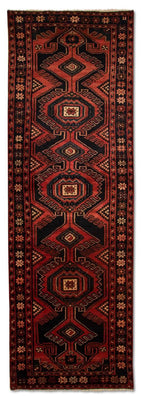 Alfombra de pasillo Alfombra persa - Nómada - 295 x 95 cm - rojo