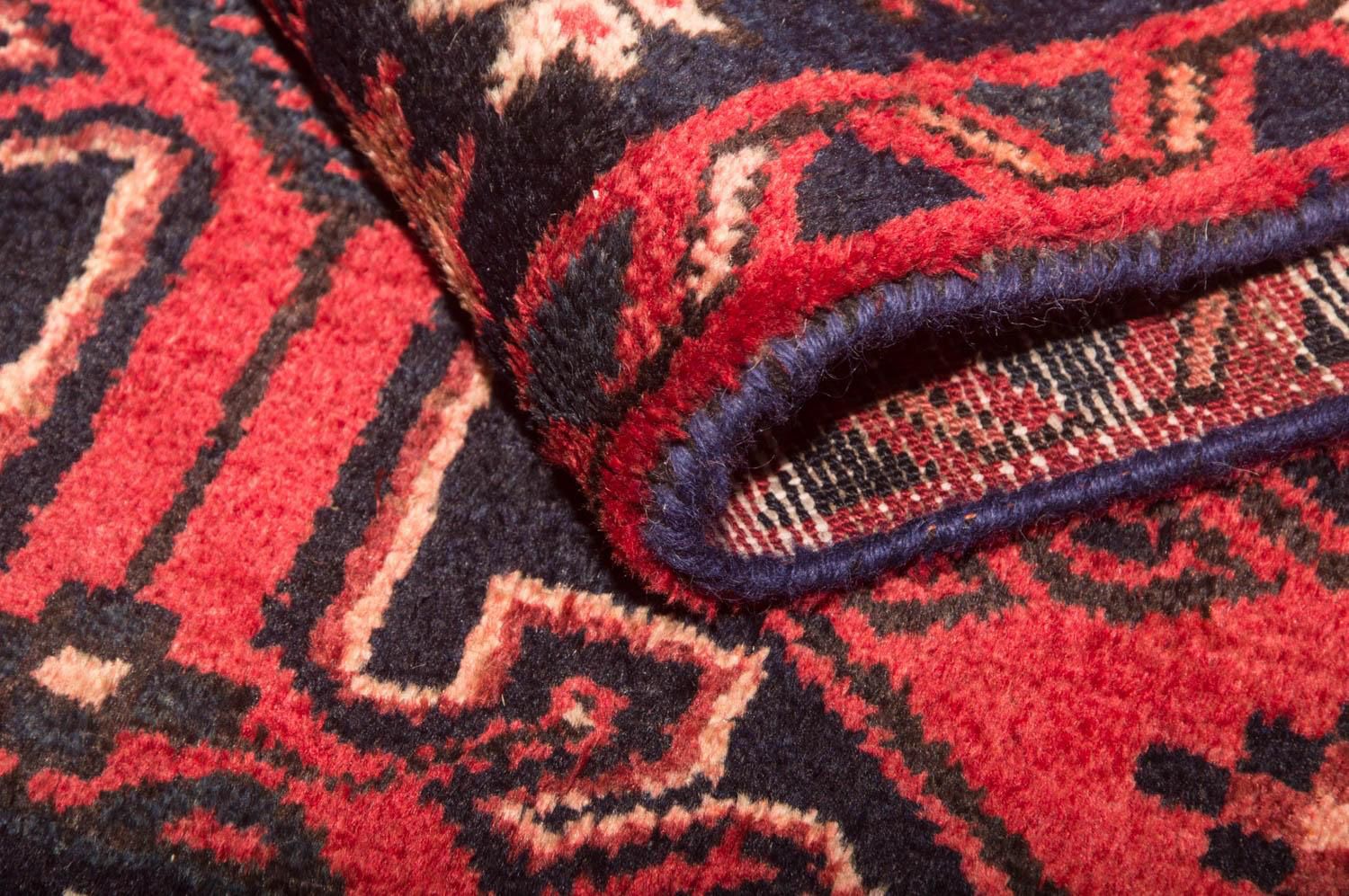 Alfombra de pasillo Alfombra persa - Nómada - 295 x 95 cm - rojo