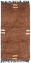 Alfombra de Nepal - 140 x 70 cm - marrón