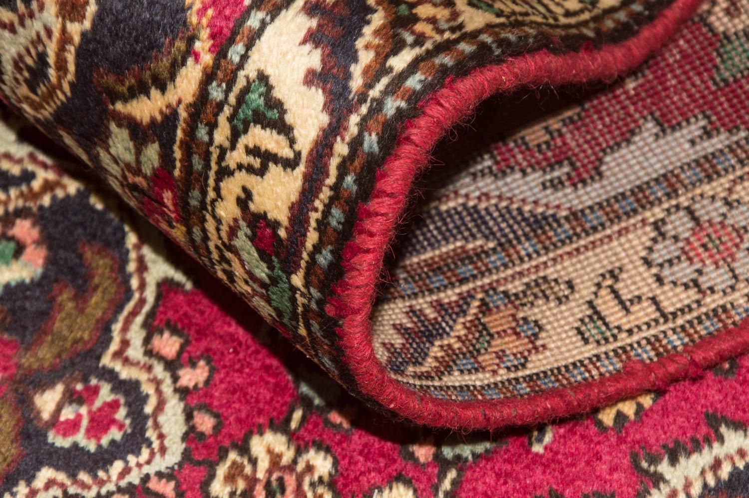 Alfombra de pasillo Alfombra persa - Tabriz - 385 x 73 cm - rojo