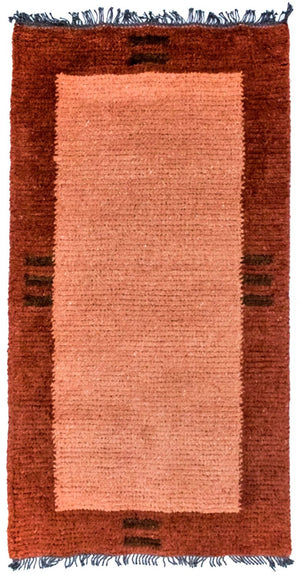 Alfombra de Nepal - 140 x 70 cm - multicolor