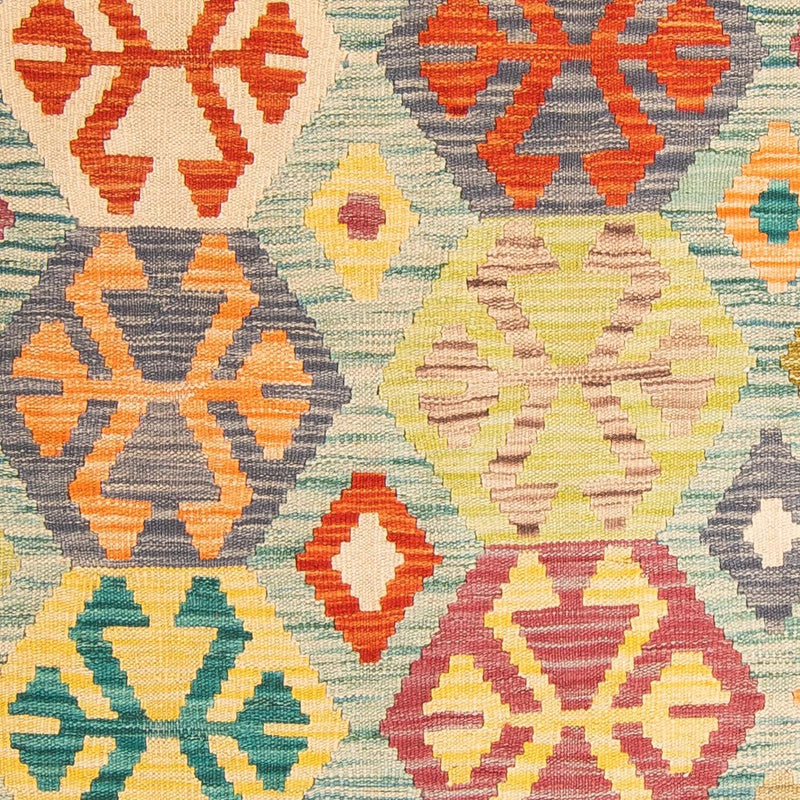 Alfombra Kelim - Splash - 154 x 102 cm - multicolor