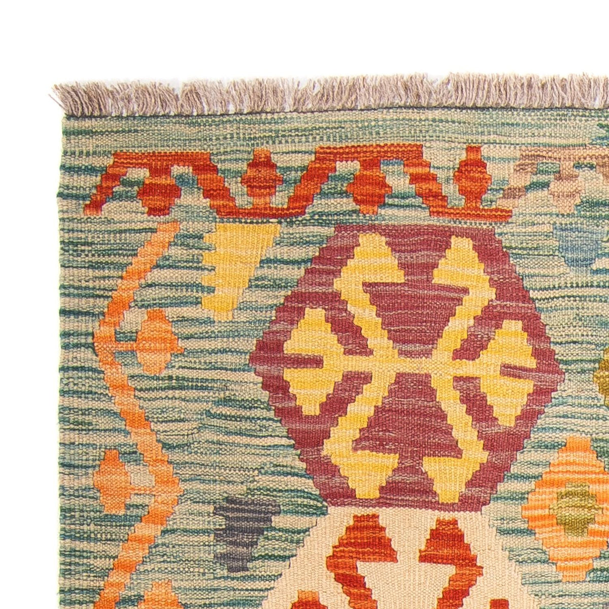 Alfombra Kelim - Splash - 154 x 102 cm - multicolor