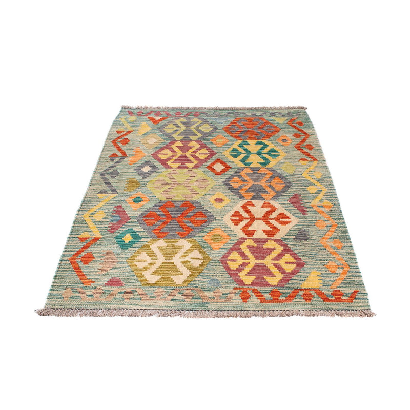 Alfombra Kelim - Splash - 154 x 102 cm - multicolor